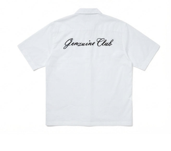 GenZuine Club Shirt - White